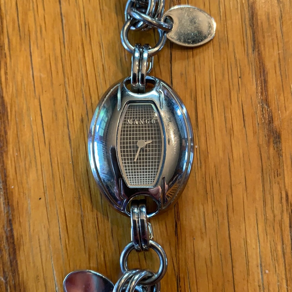 Mango Women’s Bracelet Watch with T Bar Closing